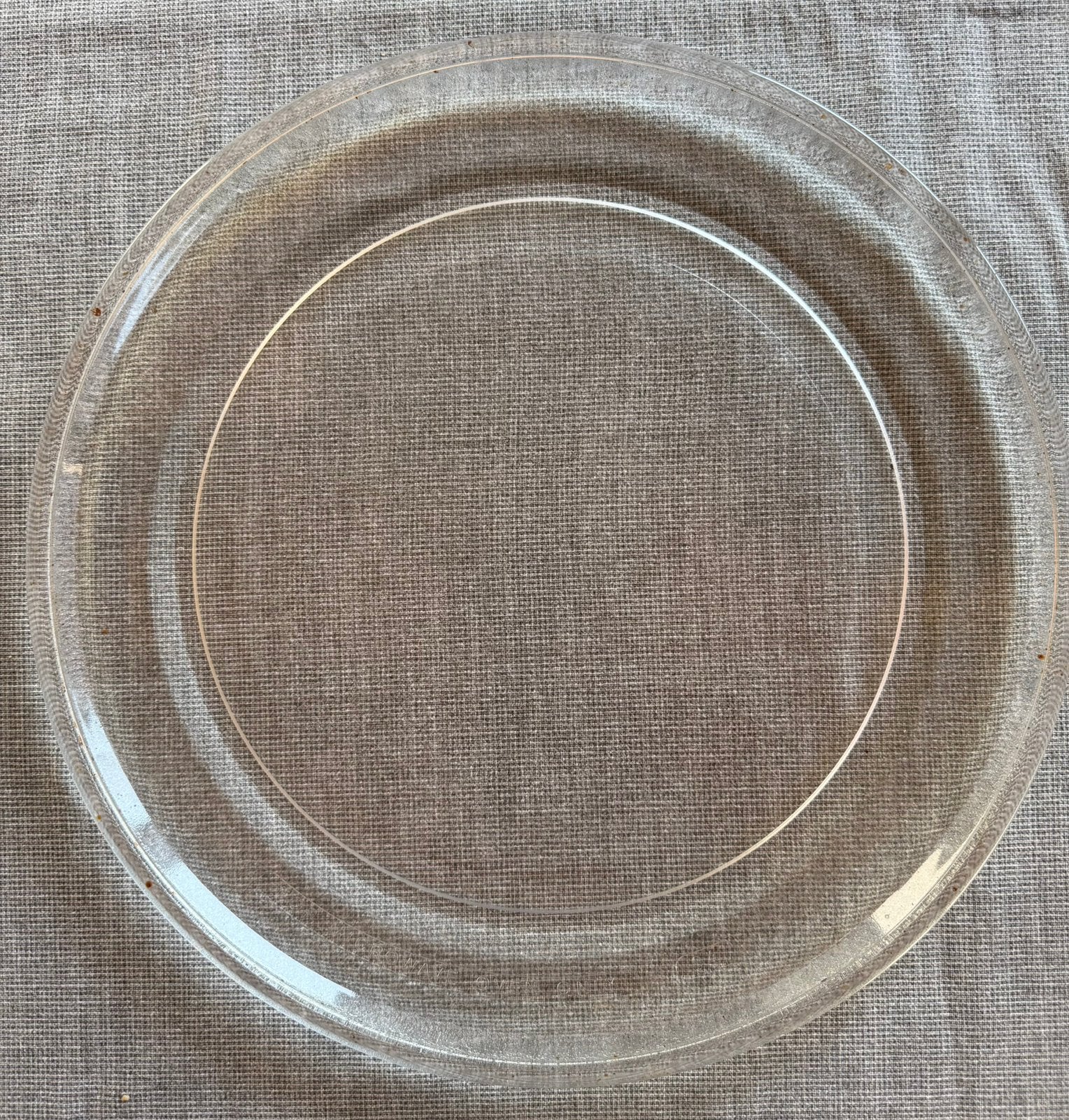 Glazen Magnetron Draaiplateau Ø 32 cm + Rooster, Witgoed en Apparatuur, Magnetrons, Ophalen of Verzenden, Zo goed als nieuw, Oven
