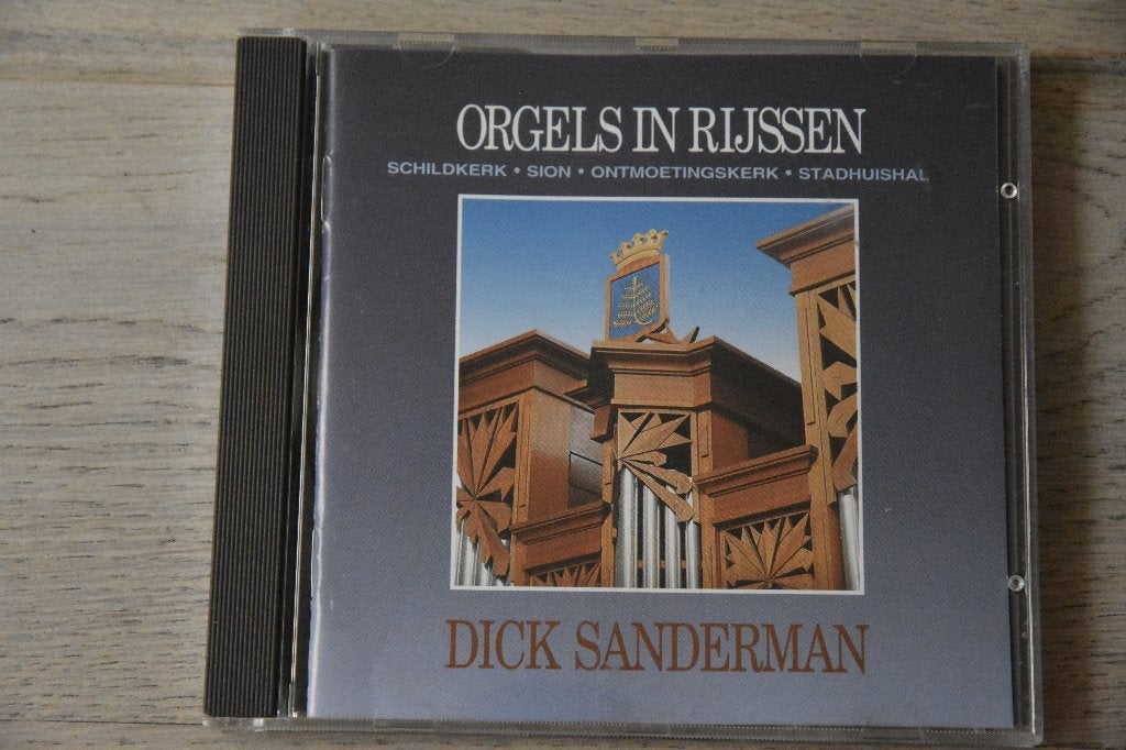 Cd Dick Sanderman Orgels in Rijssen, Ophalen of Verzenden, Zo goed als nieuw, Overige typen