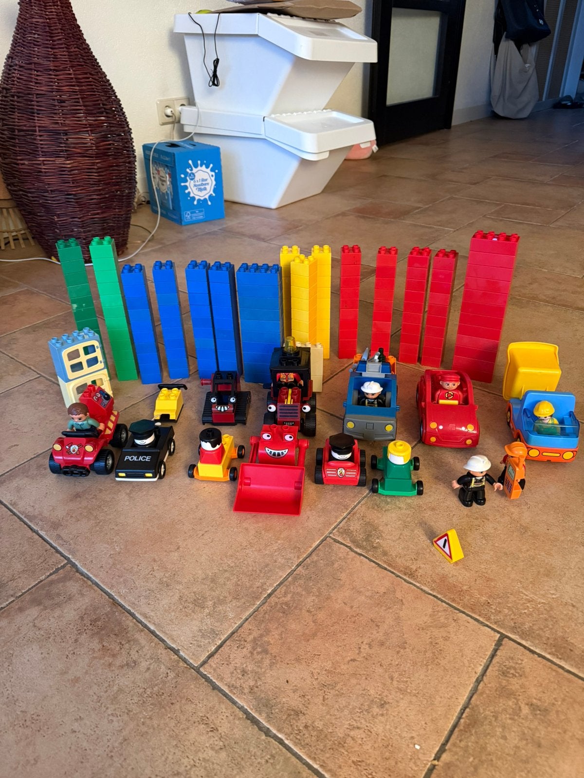 Builder Bob construction Lego duplo set, Ophalen of Verzenden, Gebruikt, Duplo