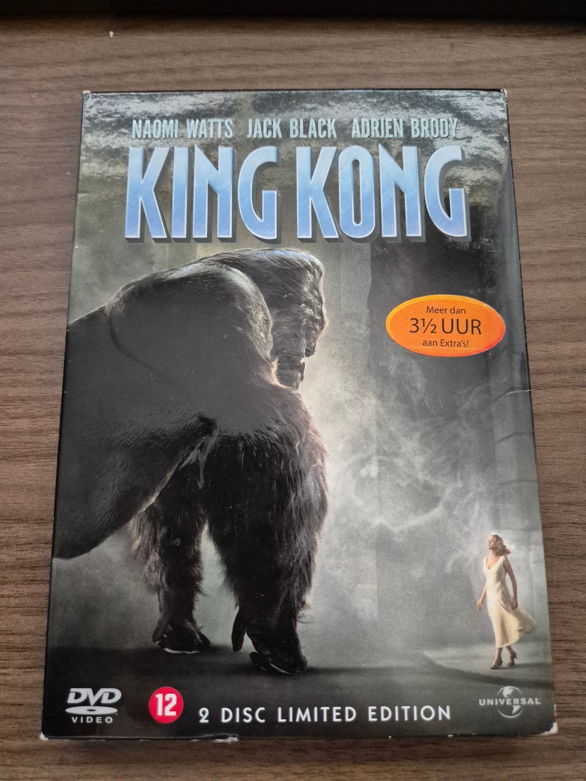 King Kong (2005) 2-Disc Limited Edition DVD, Nederlands, Ophalen of Verzenden, Vanaf 12 jaar, Gebruikt