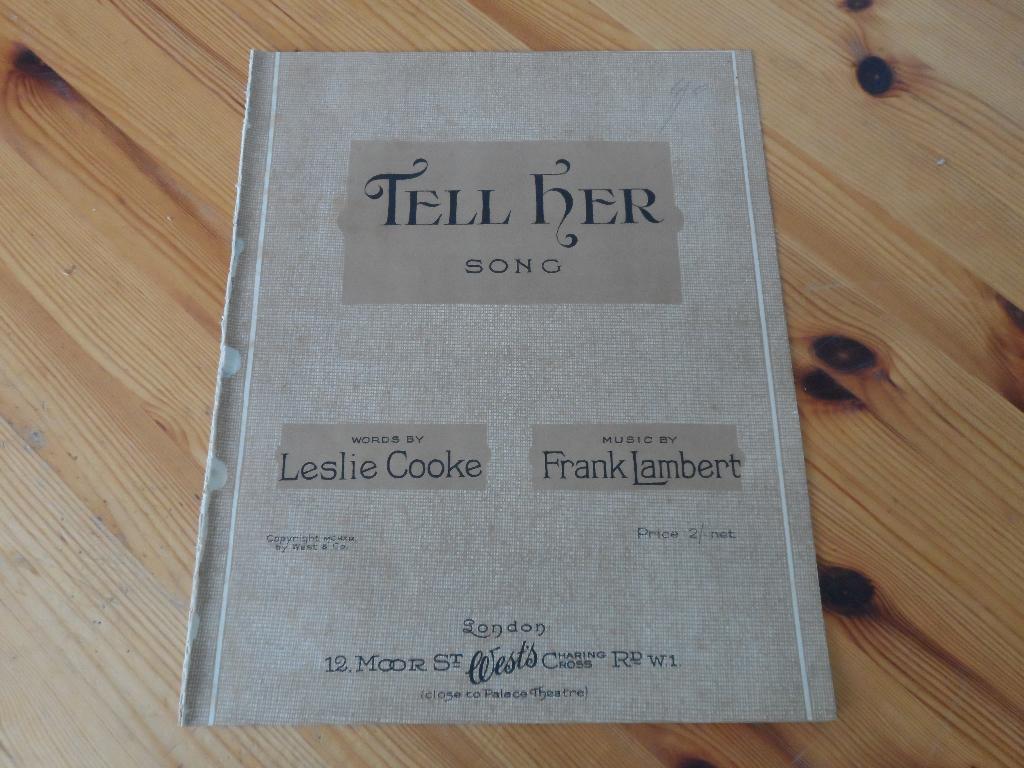 Tell her - frank lambert, Muziek en Instrumenten, Zang, Gebruikt, Ophalen of Verzenden, Artiest of Componist