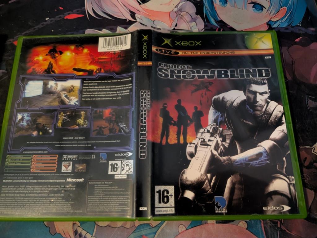 Project Snowblind - Xbox, Spelcomputers en Games, Games | Xbox Original, Gebruikt, Shooter, 1 speler, Vanaf 16 jaar, Online, Ophalen of Verzenden