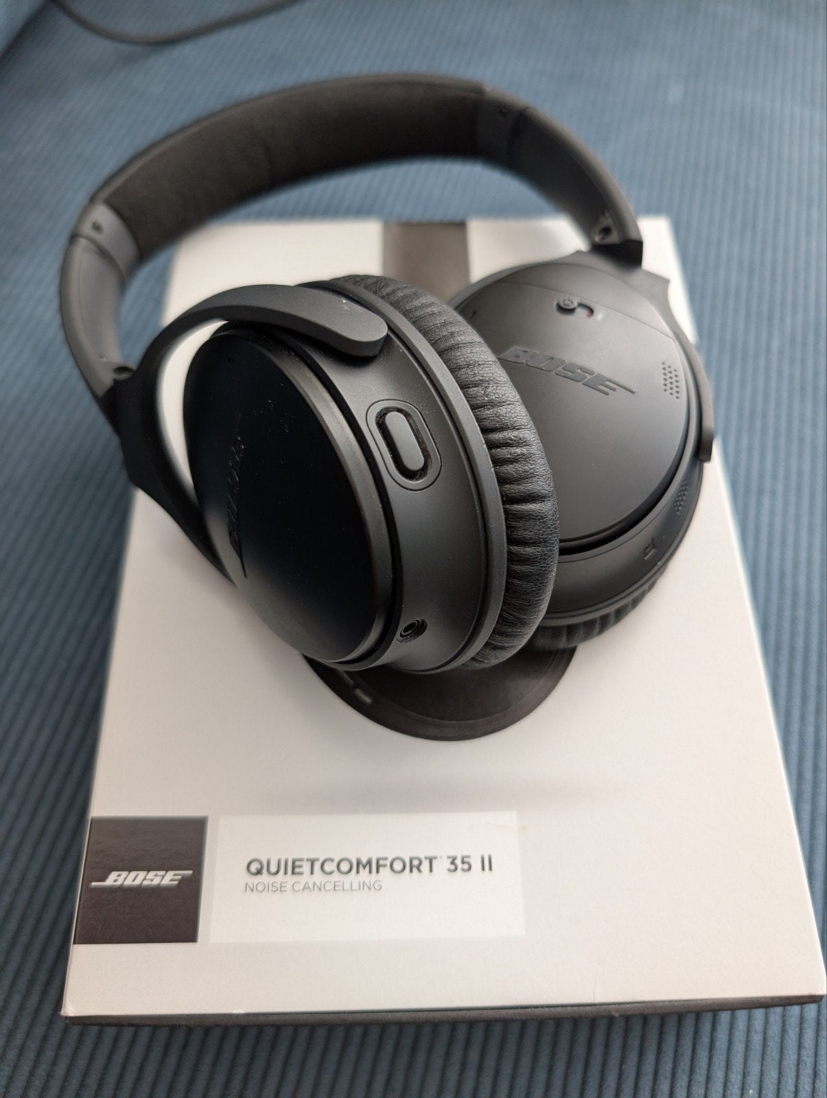 Bose QuietComfort 35 II Noise Cancelling Koptelefoon Zwart, Audio, Tv en Foto, Koptelefoons, Ophalen of Verzenden, Zo goed als nieuw