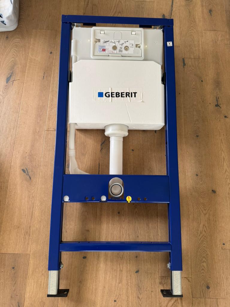 Geberit Duofix | UP 100 | inbouwreservoir | WC compleet, Ophalen, Zo goed als nieuw, Toilet