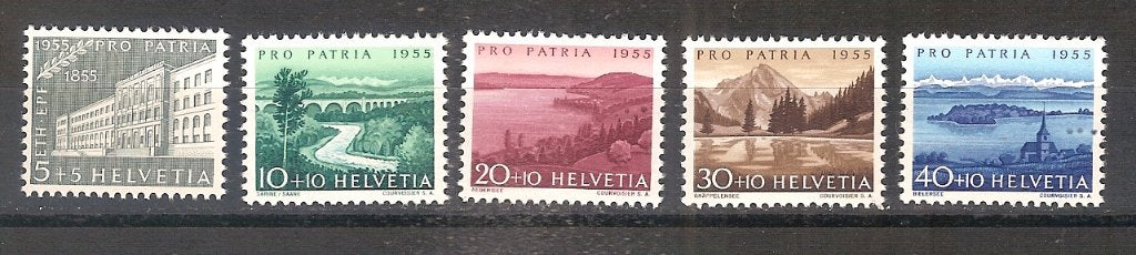 Zwitserland 613-617 postfris, Postzegels en Munten, Postzegels | Europa | Zwitserland, Ophalen of Verzenden, Postfris