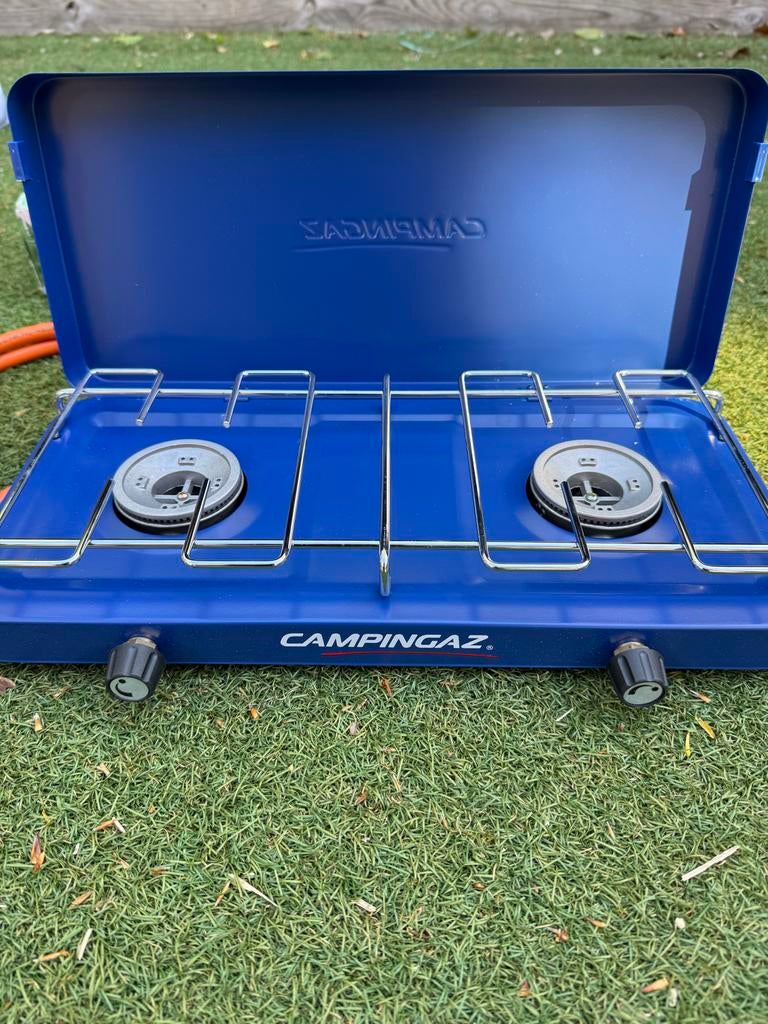 Campingaz 2-pits gasstel - Nooit gebruikt, Ophalen, Zo goed als nieuw