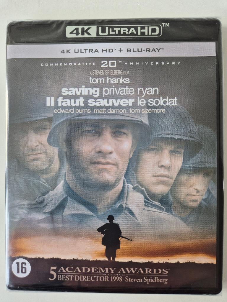 Saving Private Ryan - 4K UHD BD, Ophalen of Verzenden, Nieuw in verpakking, Actie