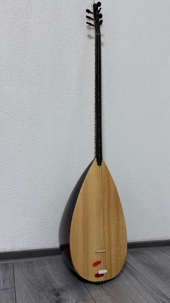 46 tekne Divan saz met koffer - Kleine reparatie nodig, Ophalen of Verzenden, Gebruikt, Luit, Saz of Bouzouki