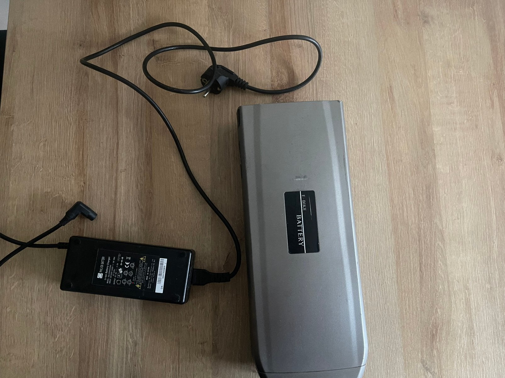 Fiets Accu 36V 14Ah met Oplader, Ophalen, Gebruikt
