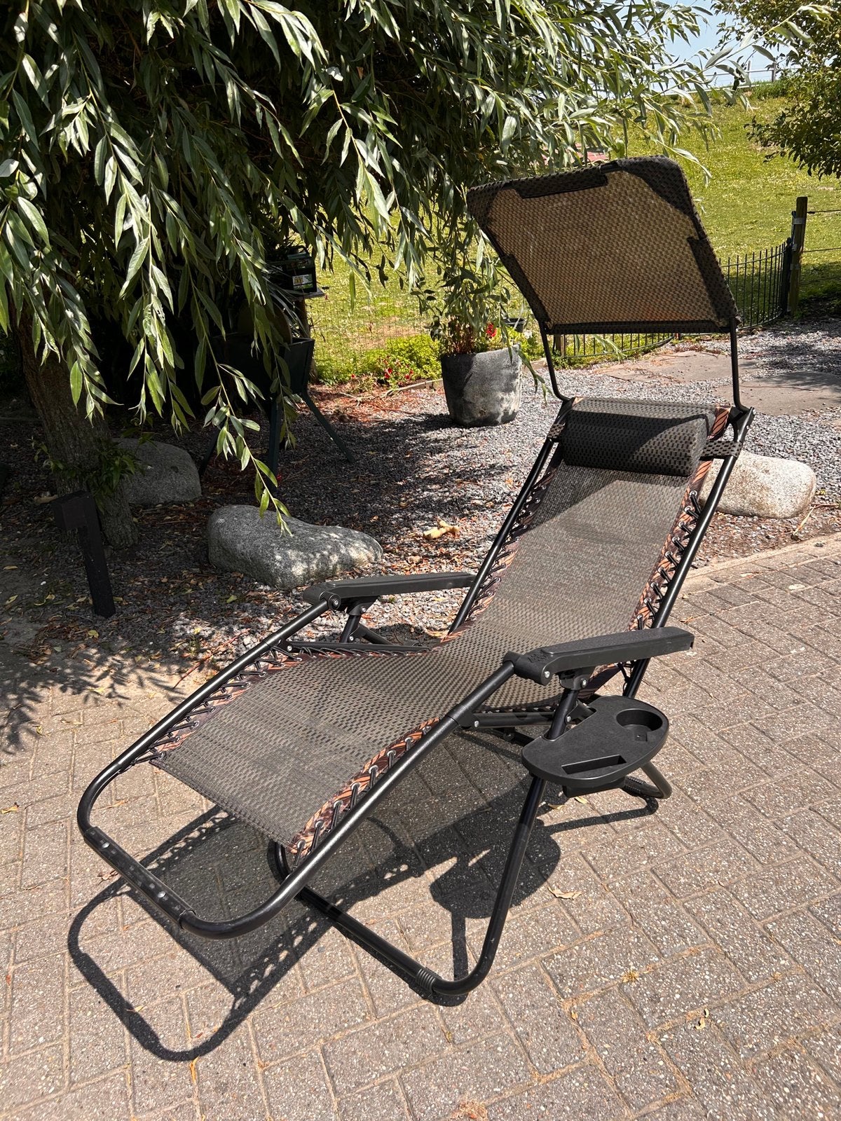 2 nieuwe tuin- terrasstoelen c.q. ligbedden, Ophalen, Nieuw, Kunststof, Inklapbaar