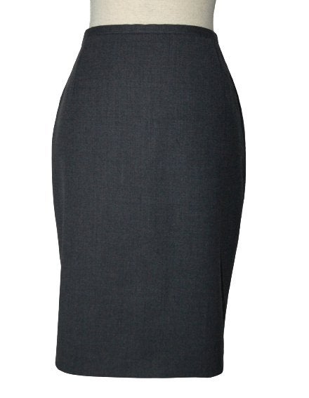Caroline Biss rokje, pencil rok, wol, Mt. M, Maat 38/40 (M), Verzenden, Zo goed als nieuw, Grijs