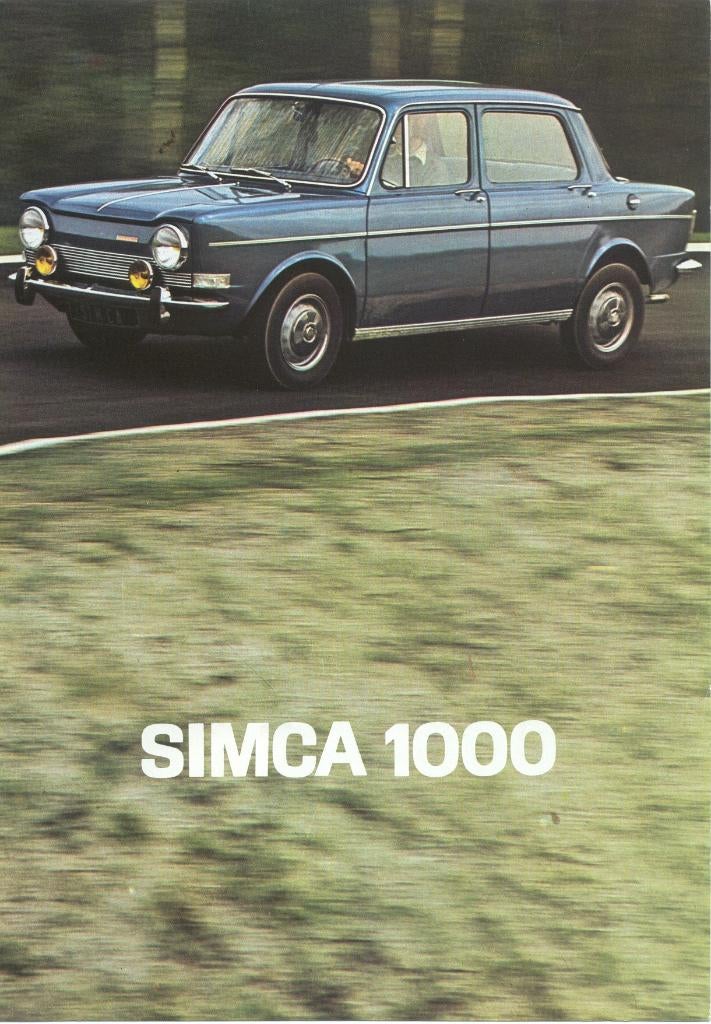Simca 1000, Boeken, Ophalen of Verzenden, Nieuw, Overige merken