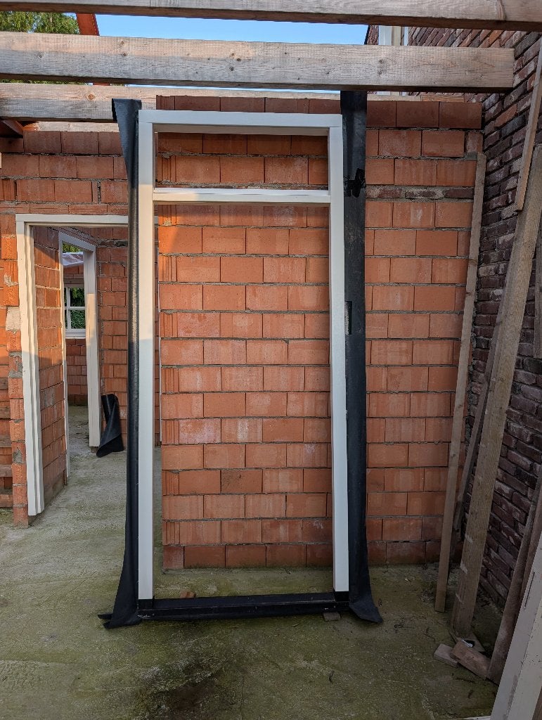 Kozijn hout voordeur, 75 tot 150 cm, Deurkozijn, Nieuw, Ophalen of Verzenden