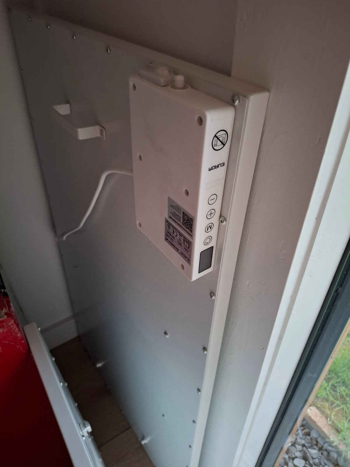 eurom infraroodpaneel 60 x 100 cm 600W, Ophalen, 500 tot 800 watt, Overige typen, Zo goed als nieuw