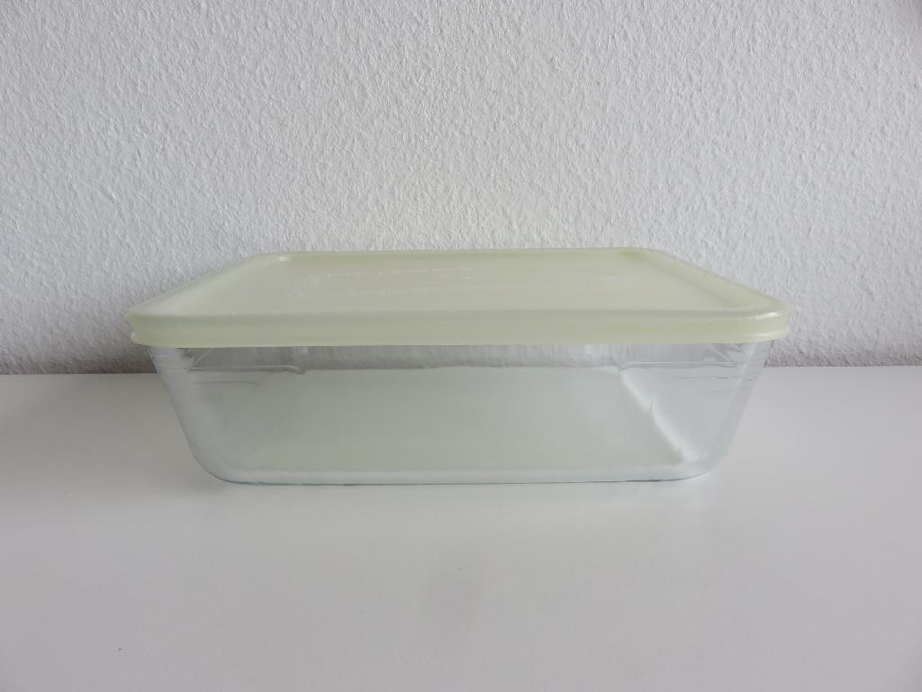 pyrex glazen ovenschaal met deksel, Ophalen of Verzenden, Zo goed als nieuw