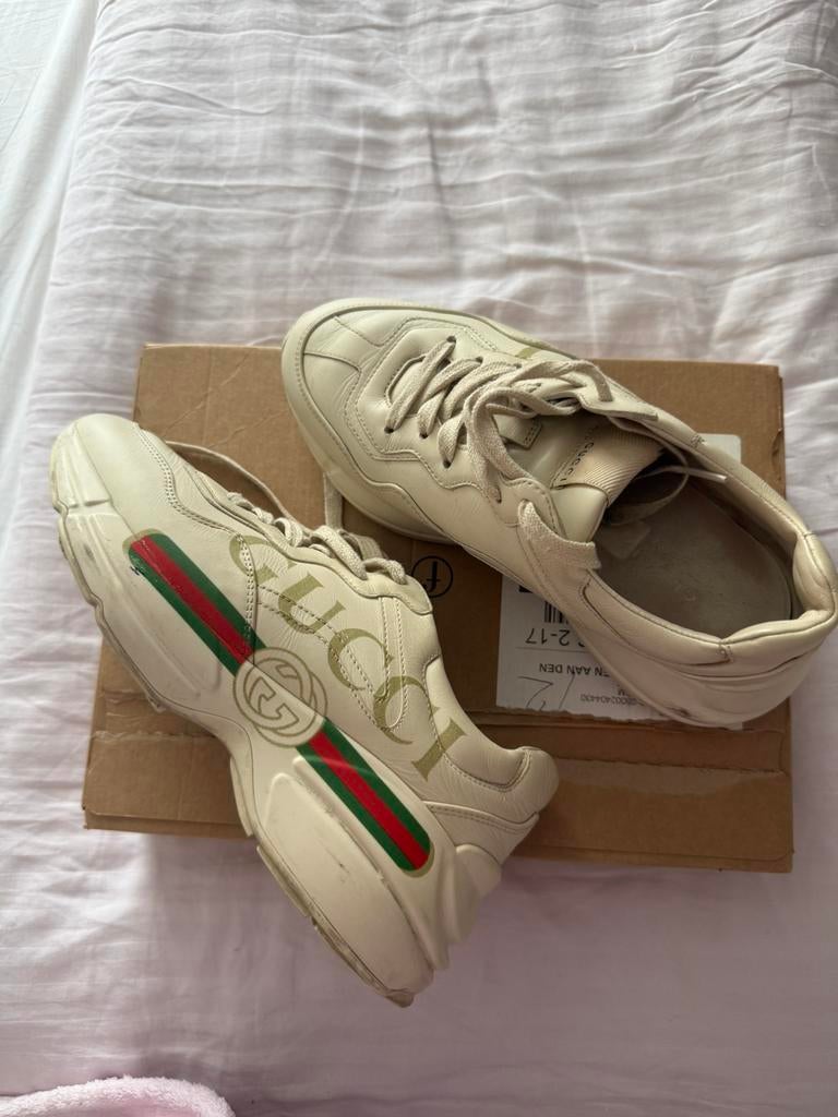 Gucci sneakers, Kleding | Dames, Ophalen of Verzenden, Zo goed als nieuw, Zwart, Sneakers of Gympen