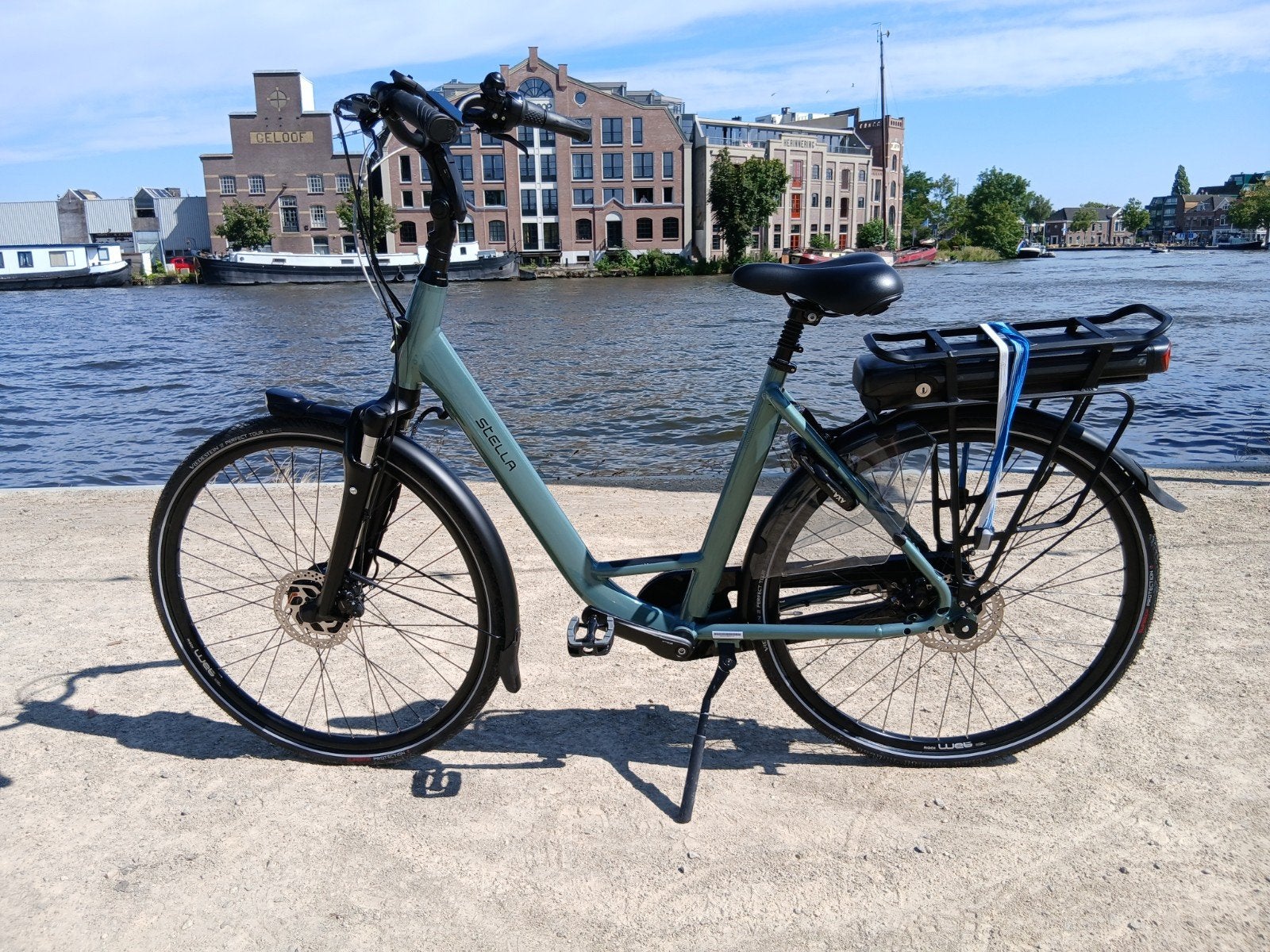 elektrische fiets Stella 27 km/p, 51 tot 55 cm, Ophalen, Zo goed als nieuw, Overige merken