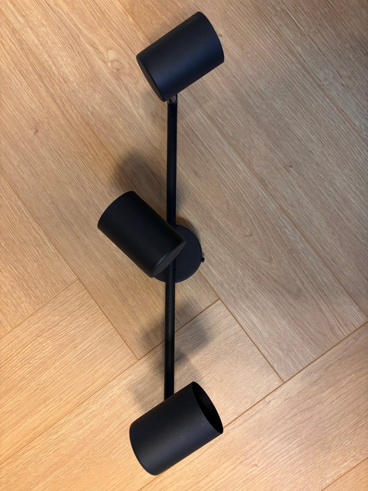 Qazqa Jeana SL 3 Zwarte Opbouwspot GU10, Zwart, GU10, Zo goed als nieuw, Qazqa