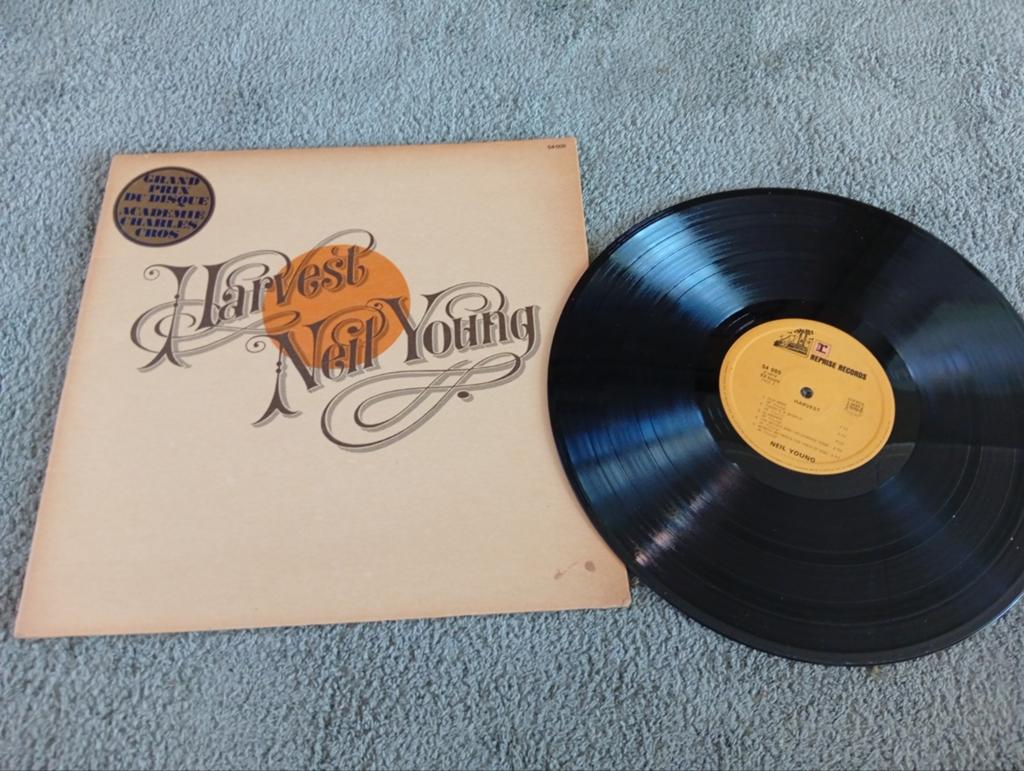 Neil Young - Harvest LP (Grand Prix du Disque), Gebruikt, Originele persing, Ophalen of Verzenden, 1970 - 1979