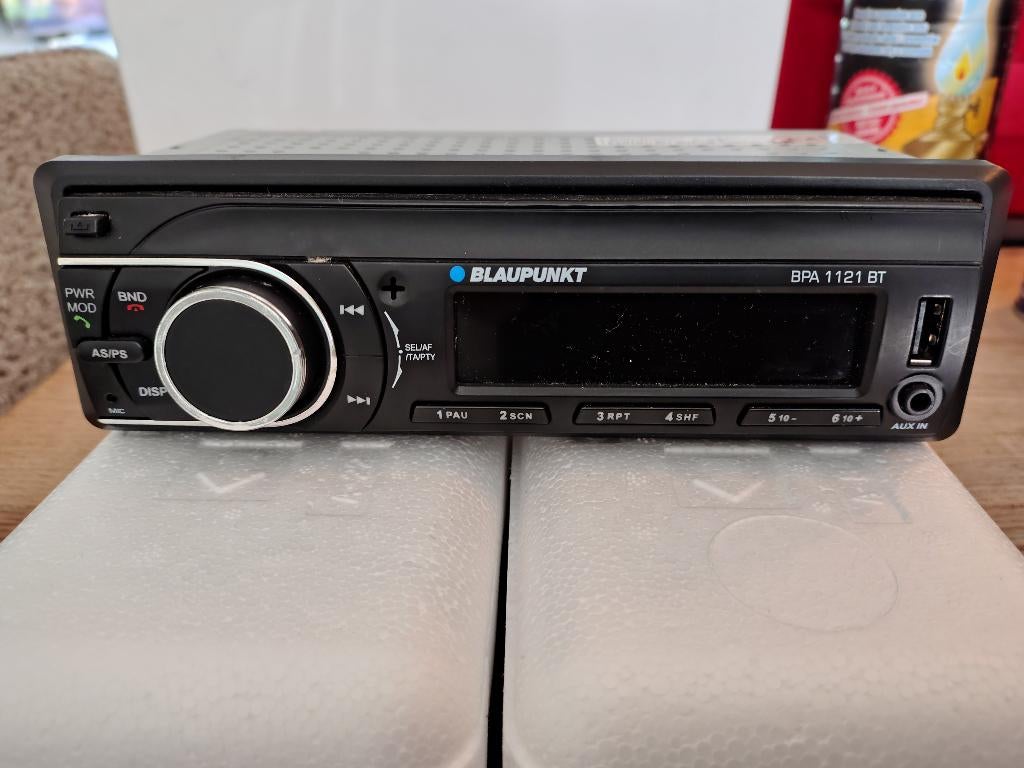Blaupunkt BPA 1121 BT autoradio met bluetooth, usb en aux, Ophalen of Verzenden, Zo goed als nieuw