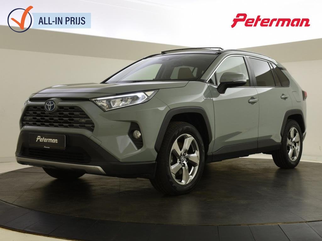 Toyota RAV4 2.5 Hybrid Dynamic | Trekhaak | Navigatie | Pano, Auto's, 12 maanden, Gebruikt, Euro 6, Bedrijf