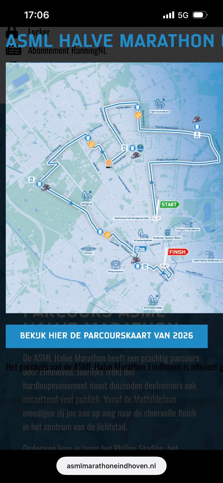 Halve Marathon Eindhoven Startbewijs, Ophalen of Verzenden, Nieuw, Overige typen, Overige merken