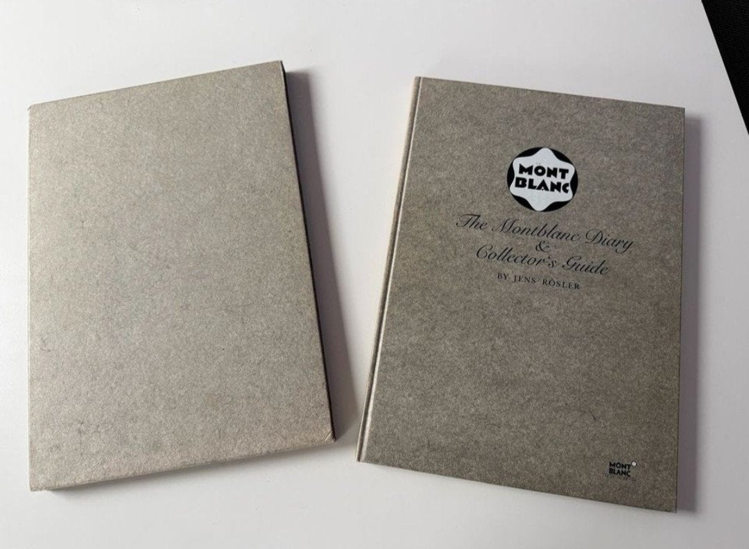 The Montblanc Diary & Collector's Guide - Jens Rösler (1993), Verzamelen, Ophalen of Verzenden, Vulpen, Mont Blanc, Met reclame