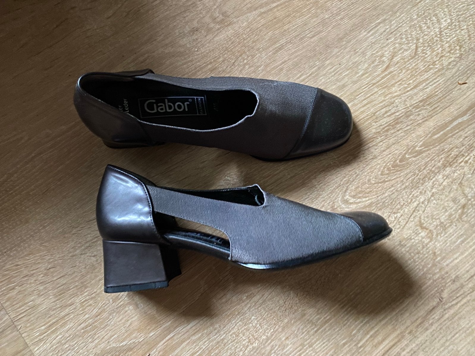Gabor schoenen nieuw maat 4,5 brons echt leer, Schoenen met lage hakken, Bruin, Verzenden, Nieuw