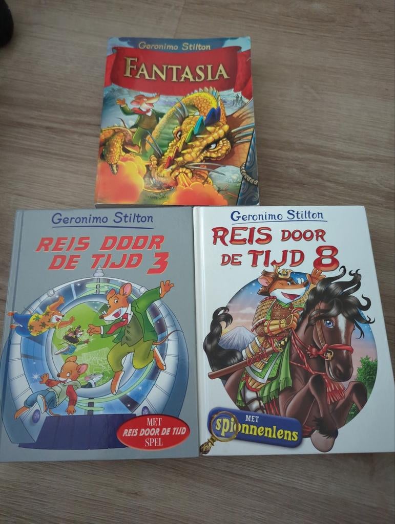 Geronimo Stilton boeken, Boeken, Ophalen of Verzenden, Zo goed als nieuw, Fictie algemeen