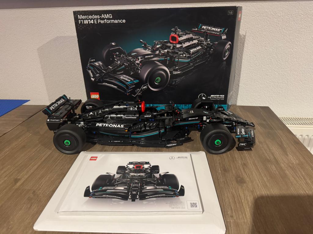 LEGO Technic Mercedes-AMG F1 W14 E Performance (42171), Lego, Ophalen of Verzenden, Zo goed als nieuw, Complete set