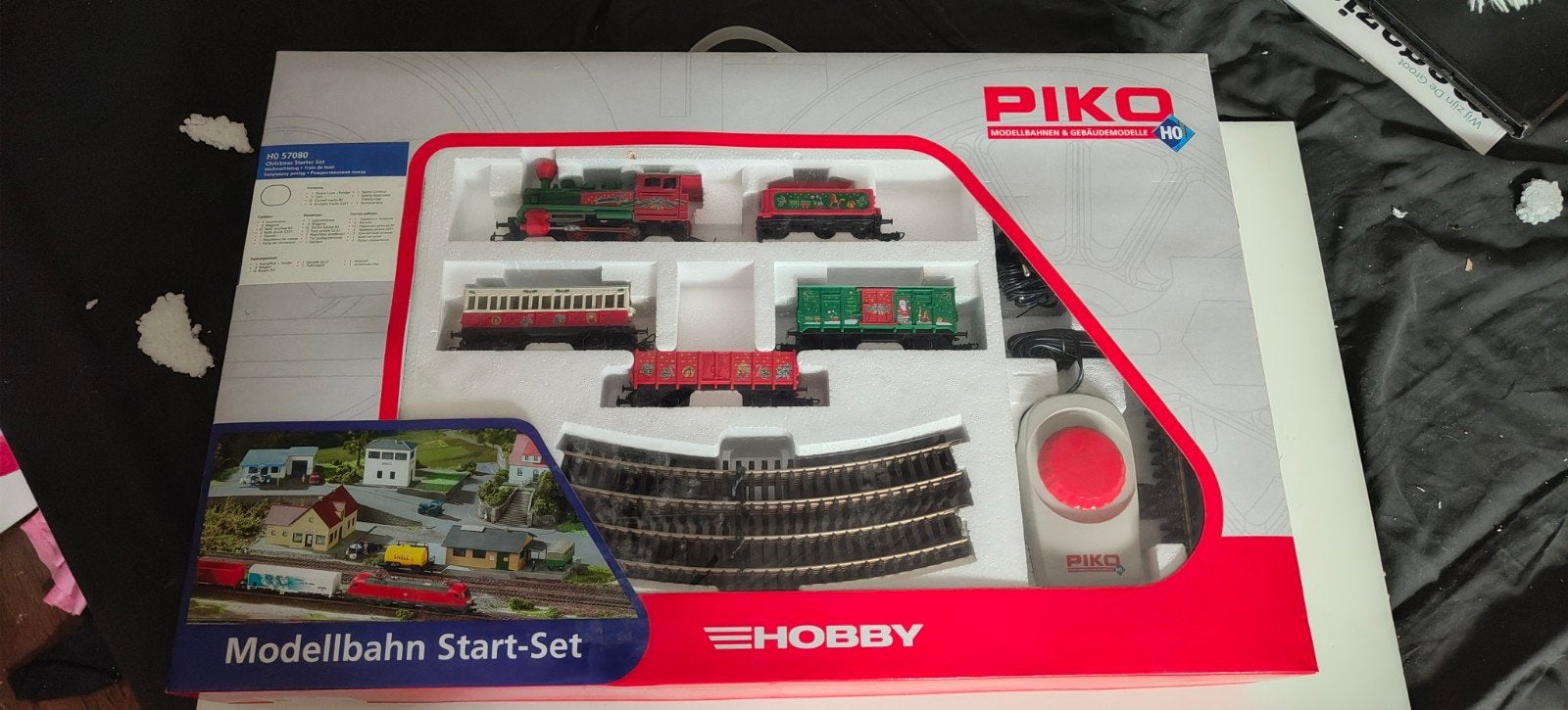 Piko H0 Startset met Rails,Transformator en extra rails, Hobby en Vrije tijd, Modeltreinen | H0, Gebruikt, Gelijkstroom, Rails