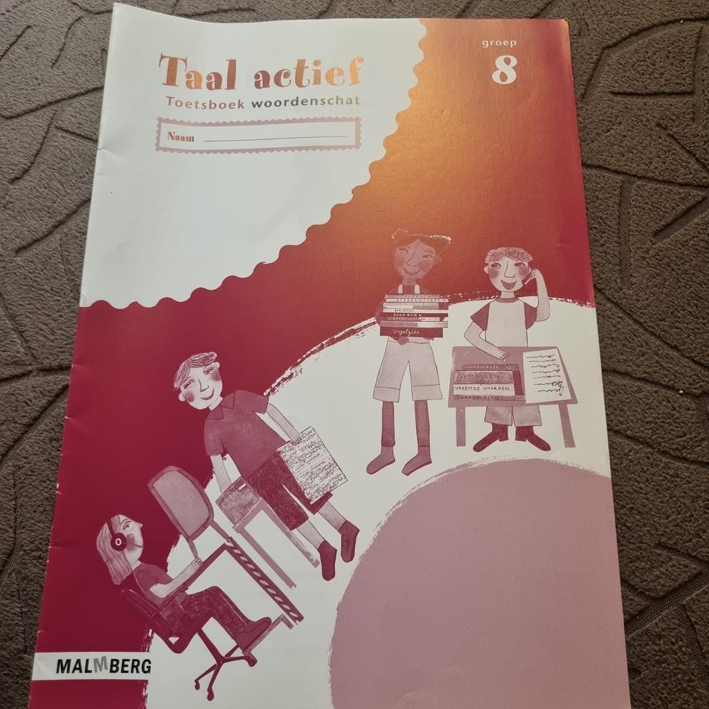 Groep 8 Taal actief Toetsboek woordenschat  Malmberg, Ophalen of Verzenden, Nieuw