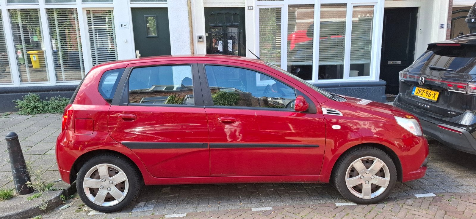 Chevrolet Aveo 1.2 LS Airco, Trekhaak, Nieuwe APK, NAP, Voorwielaandrijving, 40 €/maand, Aveo, 4 cilinders