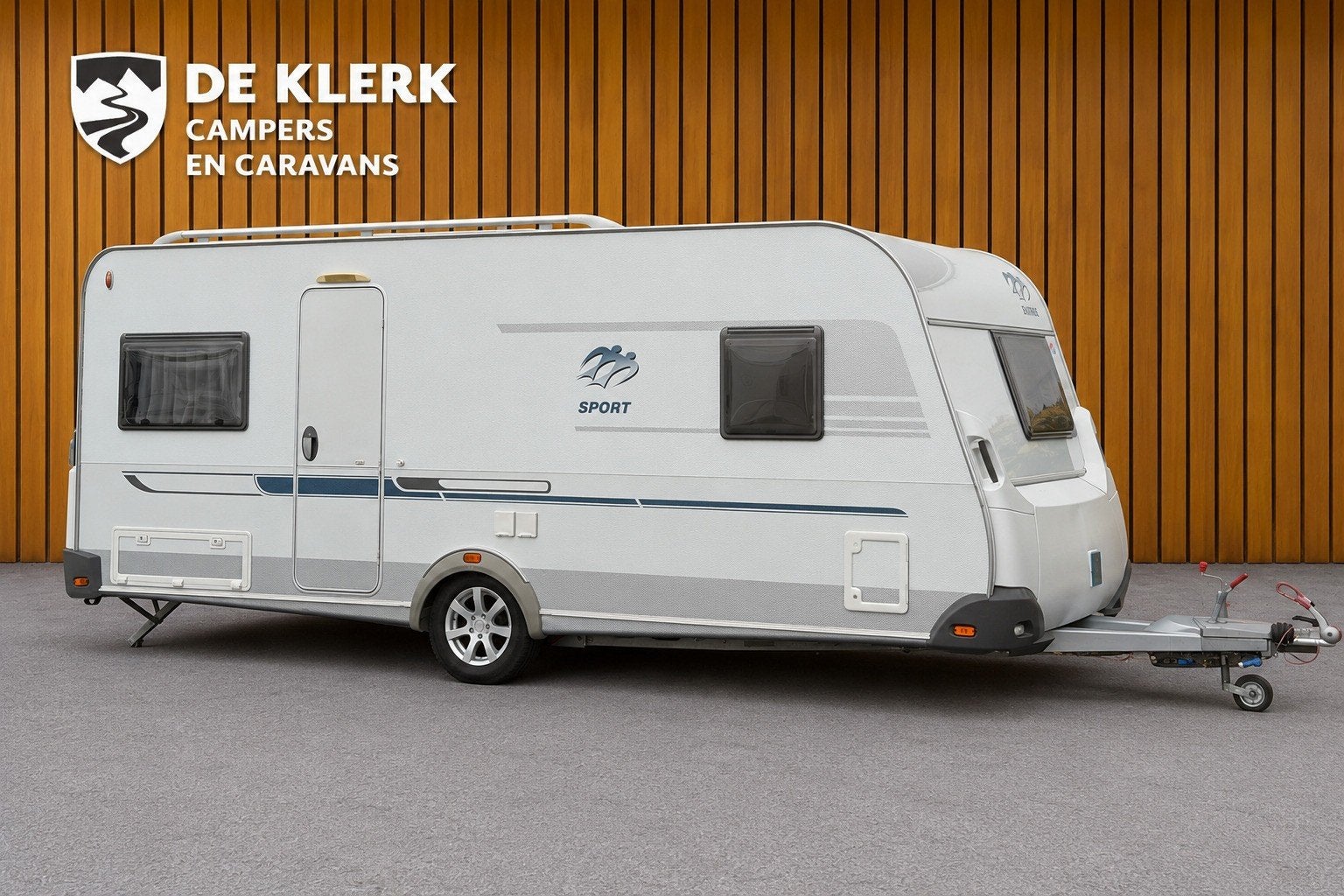 Knaus SPORT 500 FU (bj 2008), 7 tot 8 meter, Bedrijf, Info@deklerkcaravans.nl, Knaus