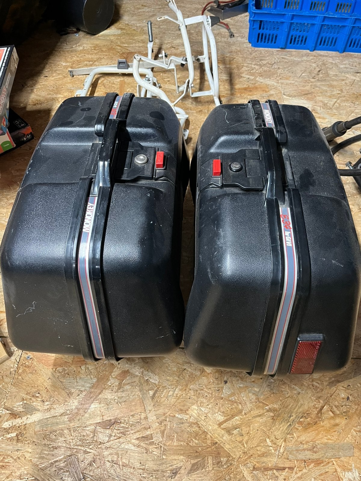 Givi kofferset met beugels XTZ750 super Teneré, Motoren, Verzenden