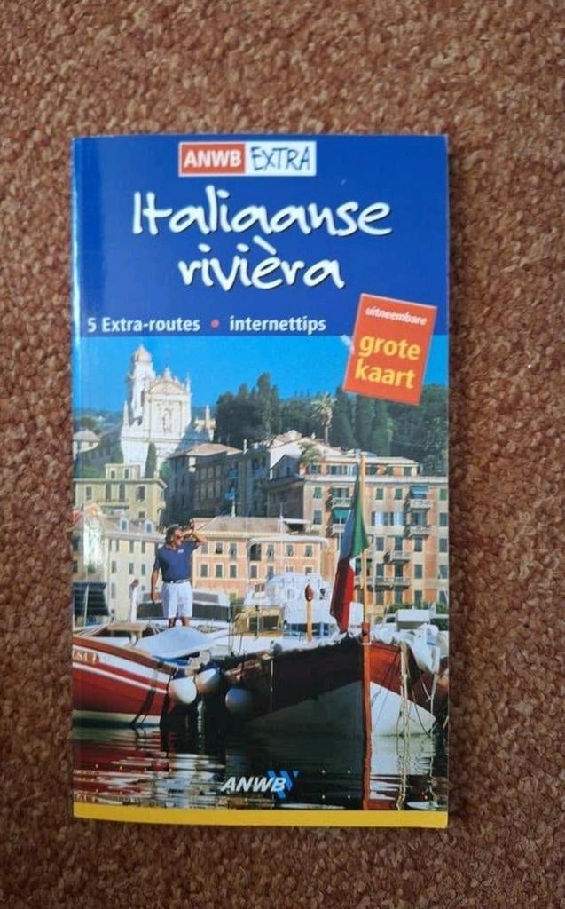 ANWB extra Reisgids Italiaanse Riviera met kaart, Boeken, Reisgidsen, Europa, Ophalen of Verzenden, Zo goed als nieuw, Reisgids of -boek