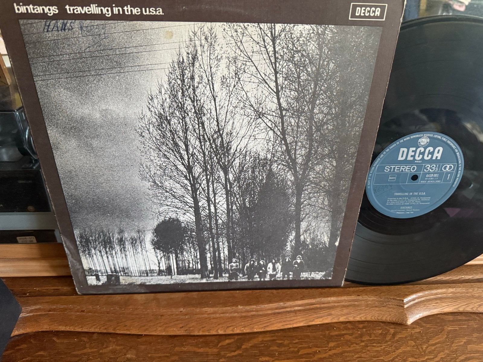 Bintangs - Travelling in the U.S.A. (LP, Decca, 1969), LP, Blues Rock, Originele persing, Ophalen of Verzenden