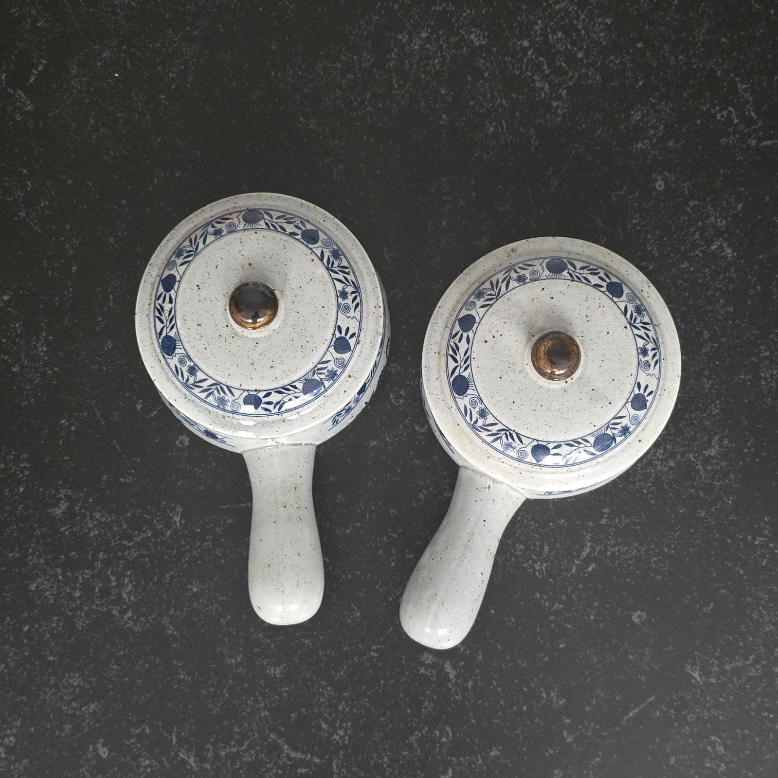 2 Vintage Ovenvaste Soepkommen / Ovenschaaltjes, Ophalen of Verzenden