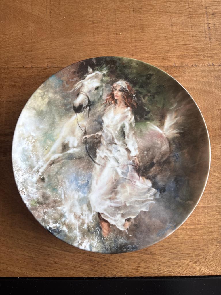Willem Haenraets Regina wandbord "Koel Bries" 1991, Ophalen