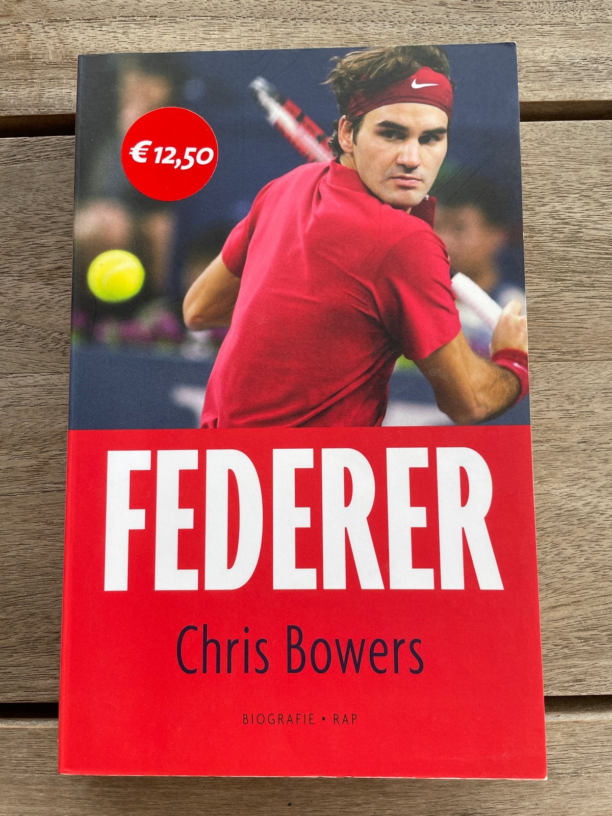 Boek: Federer - Chris Bowers (biografie tennis), Ophalen of Verzenden, Gelezen, Sport