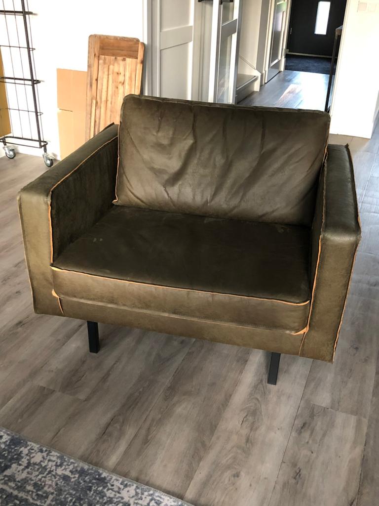 BePure rodeo 1,5 zits fauteuil, Ophalen, Overige kleuren, Zo goed als nieuw, Eén