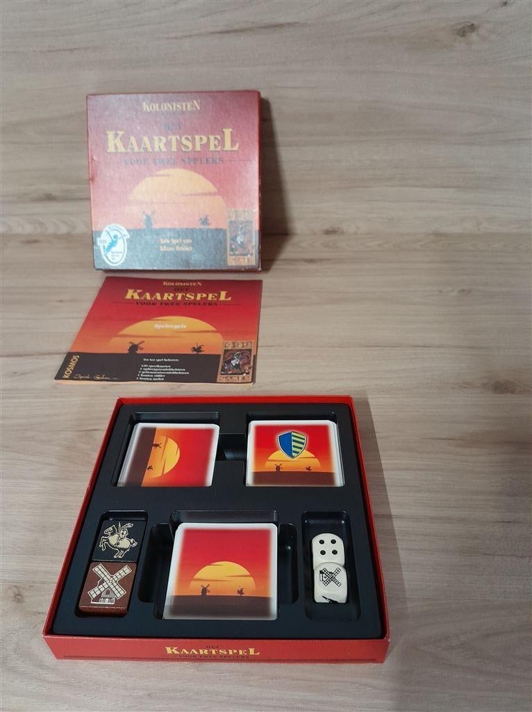 Kolonisten van catan het kaartspel - 999 games - s3135, Hobby en Vrije tijd, Gezelschapsspellen | Bordspellen, Verzenden, Zo goed als nieuw