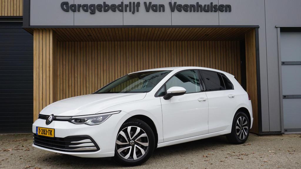 Volkswagen Golf 1.5 TSI 131PK 5Drs Active Business LED A-Cam, Voorwielaandrijving, Stof, 4 cilinders, Wit