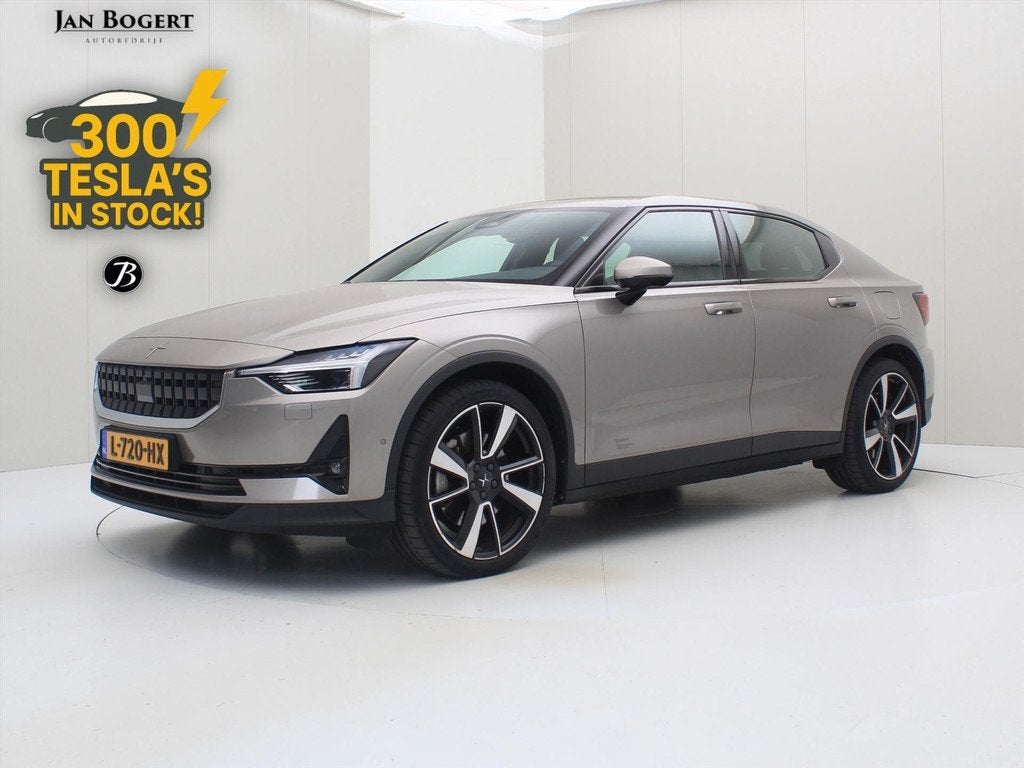 Polestar 2 Long Range Dual Motor Launch Edition 78 kWh AWD 4, Auto's, Polestar, Polestar 2, Stof, Gebruikt, Zwart