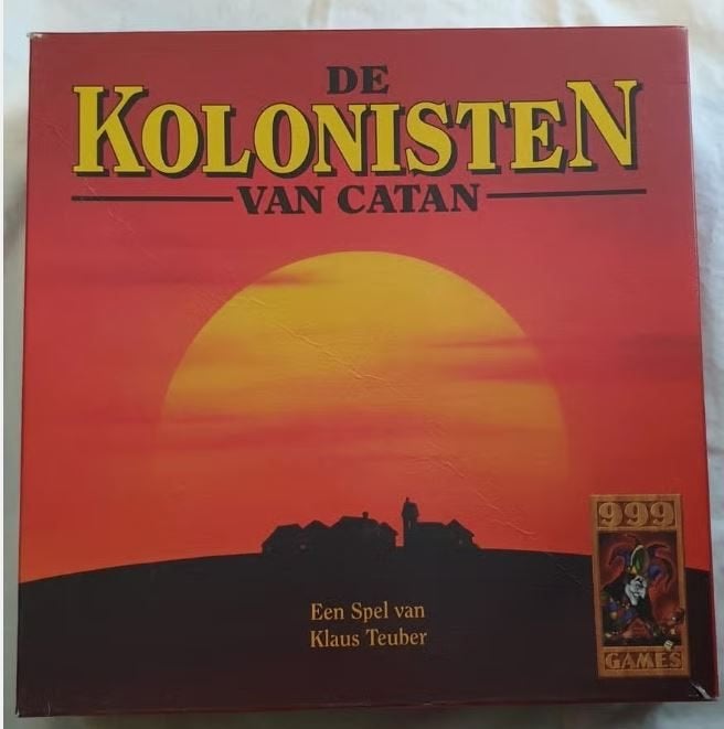 De kolonisten van Catan (Houten versie), Ophalen of Verzenden, Gebruikt