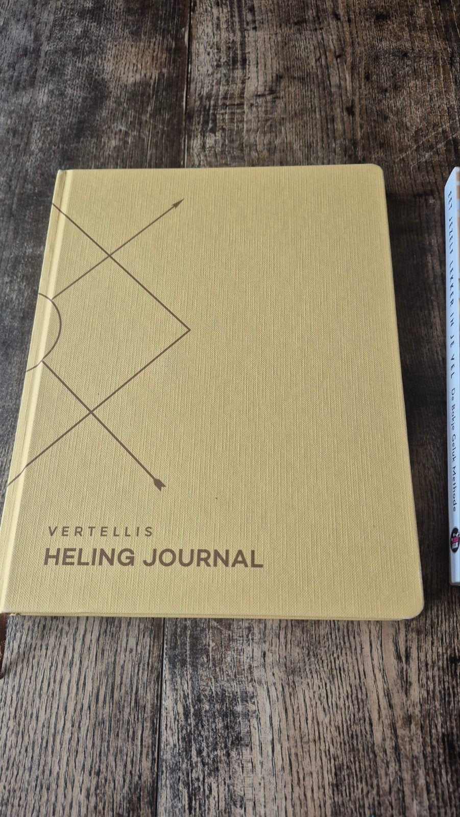 Vertellis Heling Journal - Tijdloze oefeningen, Boeken, Spiritualiteit algemeen, Ophalen of Verzenden, Zo goed als nieuw, Instructieboek