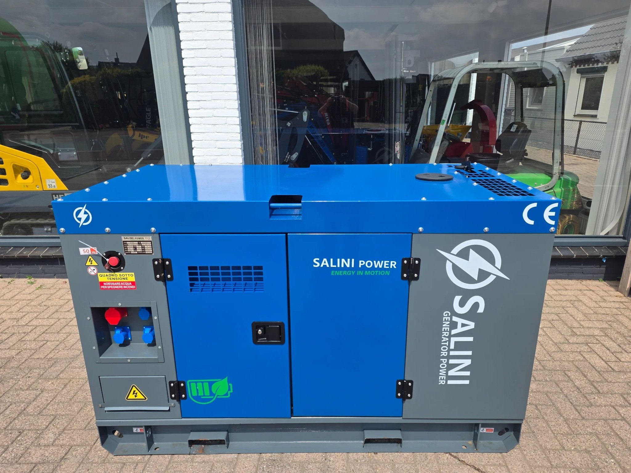 Cummins Salini 37.5 kva generator noodstroom aggregaat
