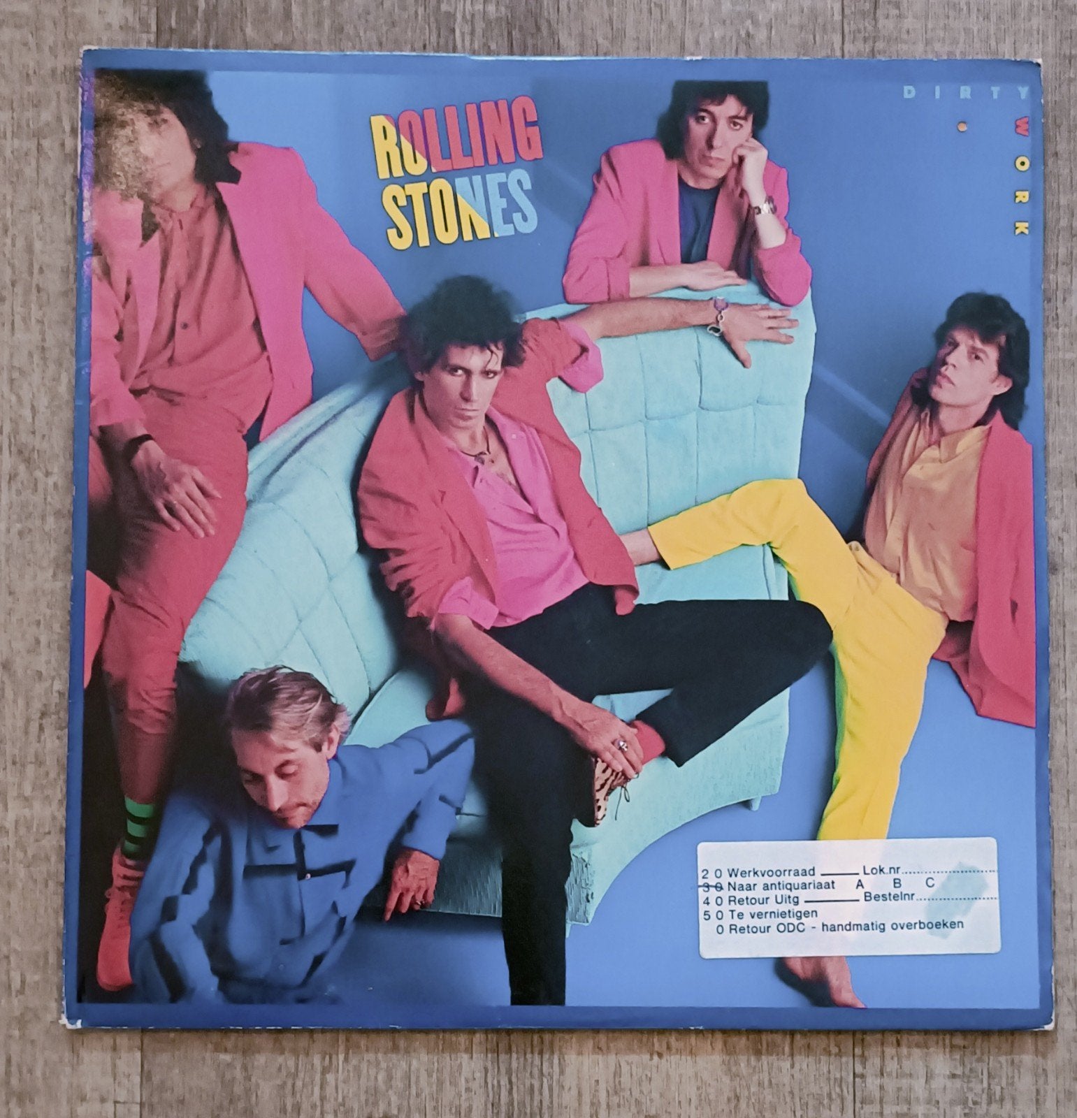 The Rolling Stones - Dirty Work (LP), Ophalen of Verzenden, Gebruikt, 12 inch, Poprock