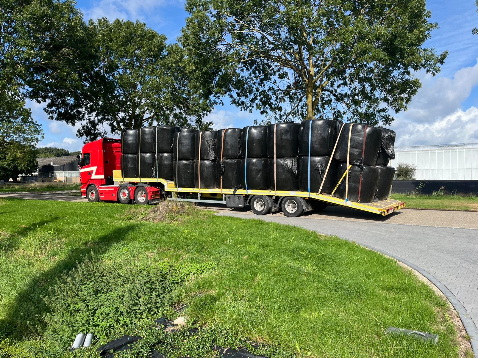 Als nieuwe semi dieplader 2 asser Lecitrailer, Particulier, Aanhangers en Opleggers, Te koop