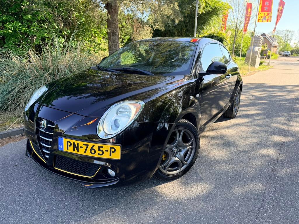Alfa Romeo MiTo 1.4 Distinctive AIRCO Cruise control, Voorwielaandrijving, Stof, Zwart, 400 kg